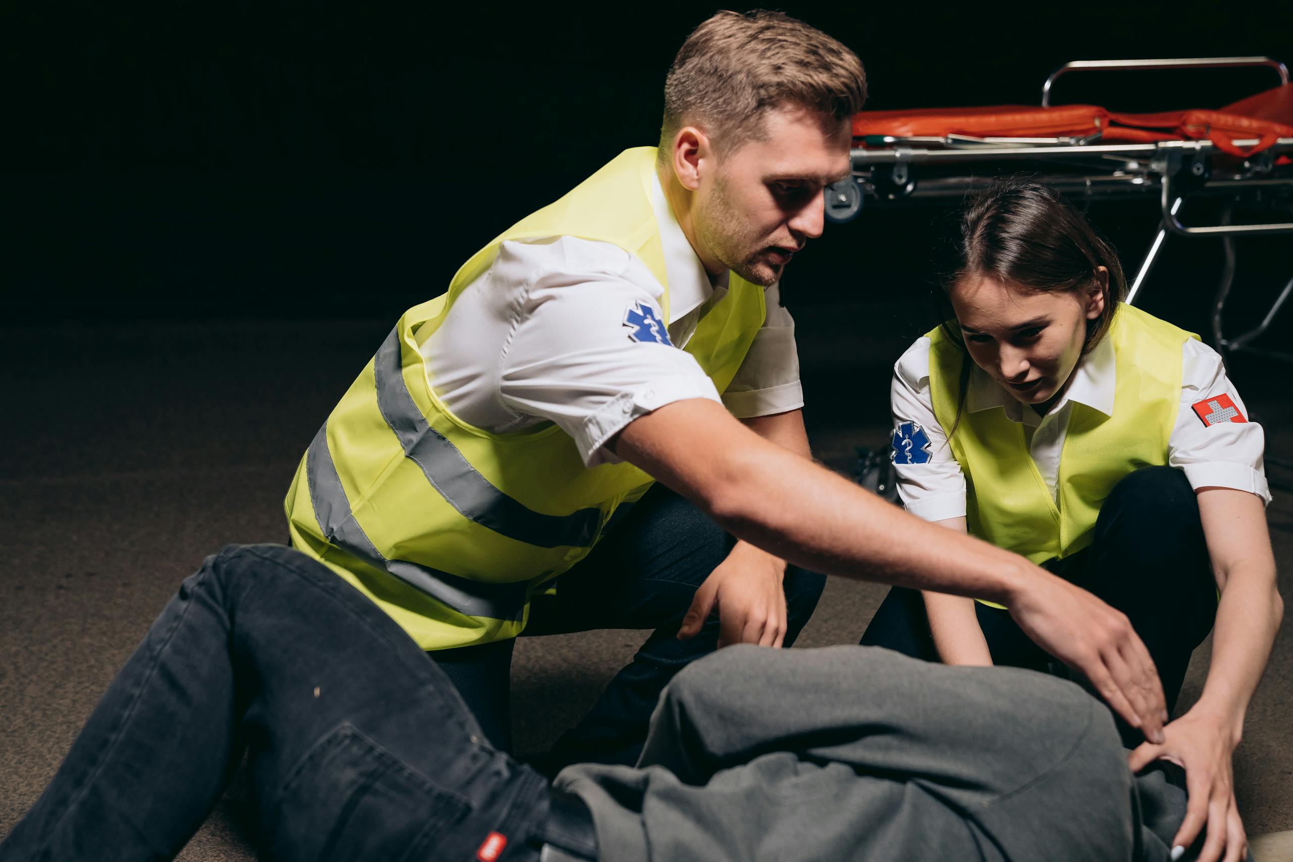 Exercice pratique de secourisme SST